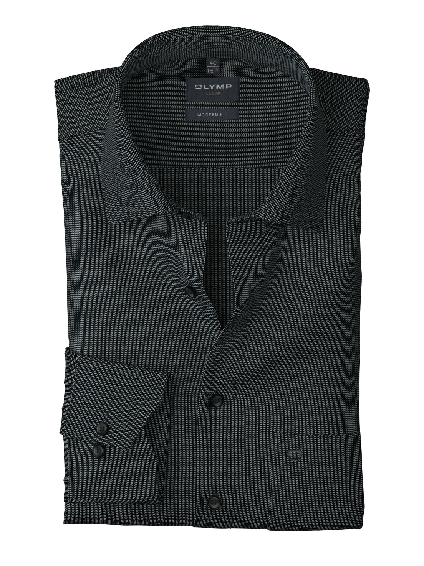 Bügelfreies Hemd, modern fit