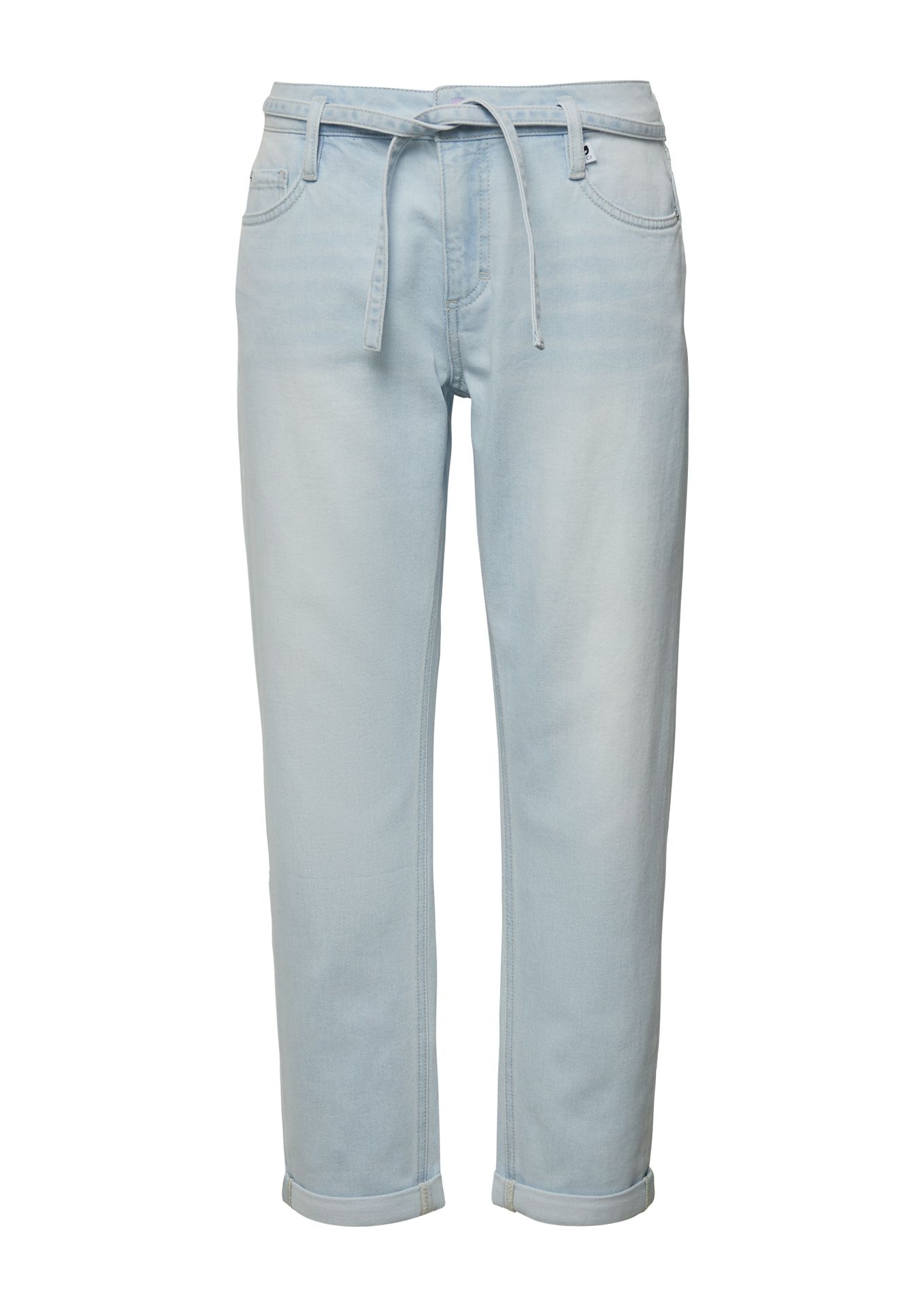 Boyfriend Jeans mit Bindegürtel