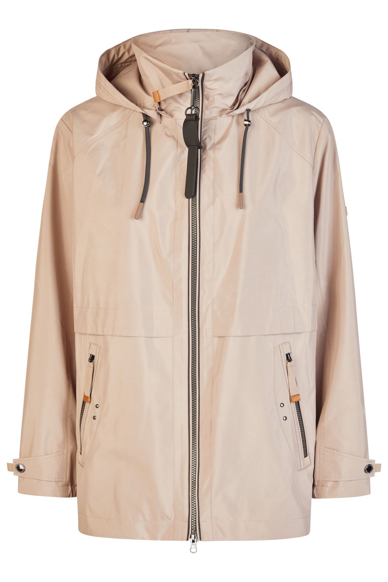 leicht gechinzte Funktionsjacke