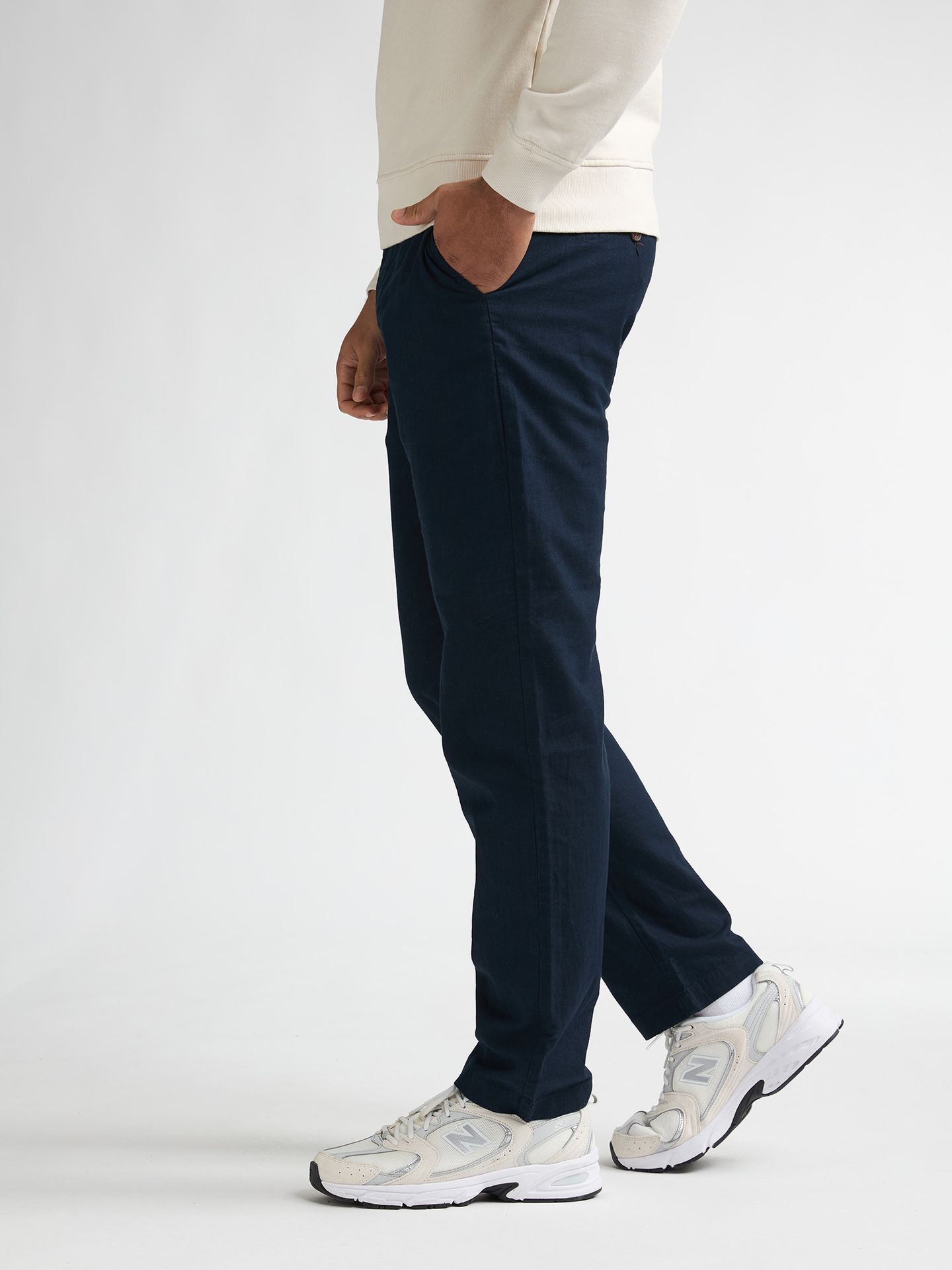 Chino mit Leinen