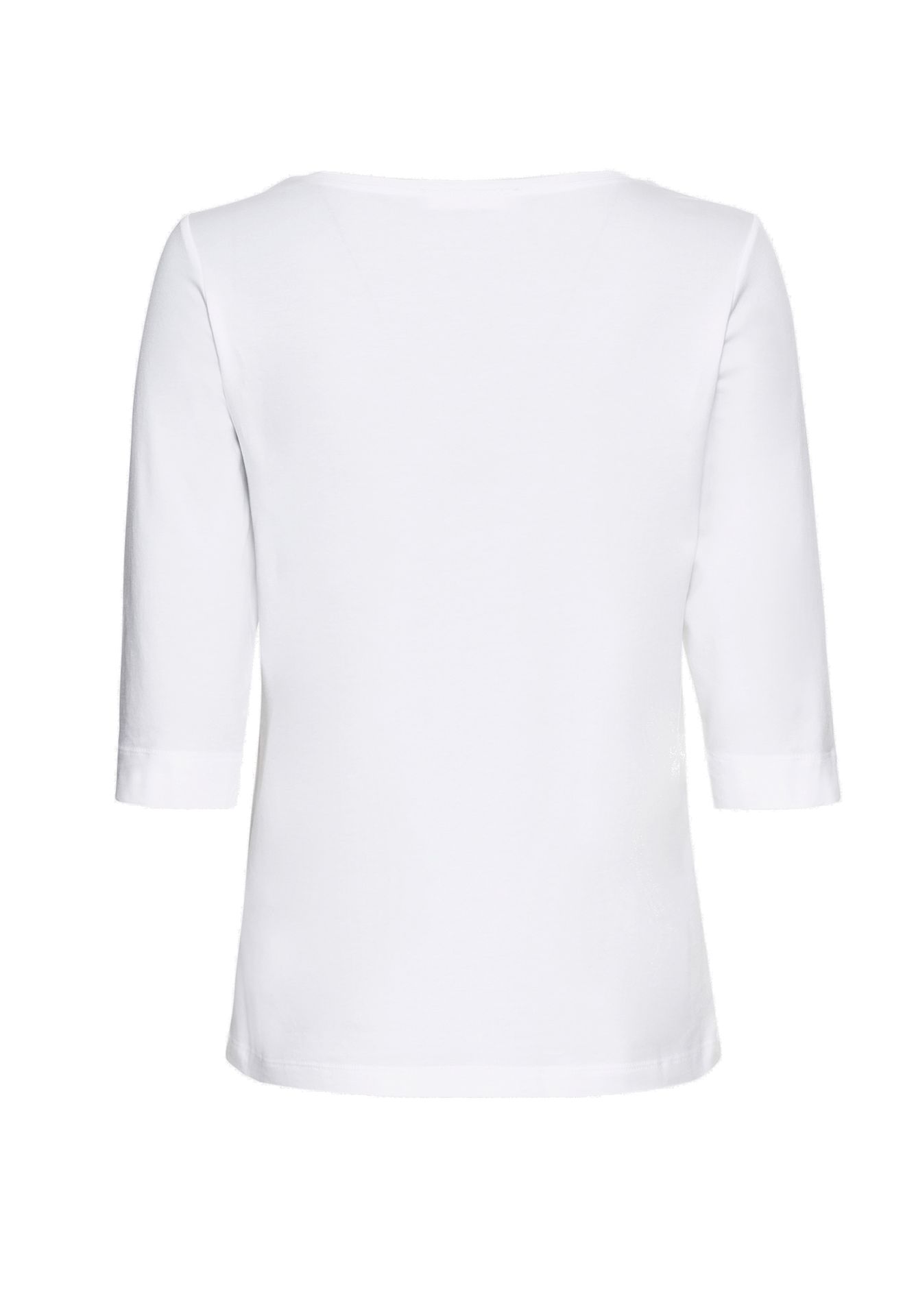 uni Basic-T-Shirt "DIELLA" aus Baumwoll-Modal-Mix