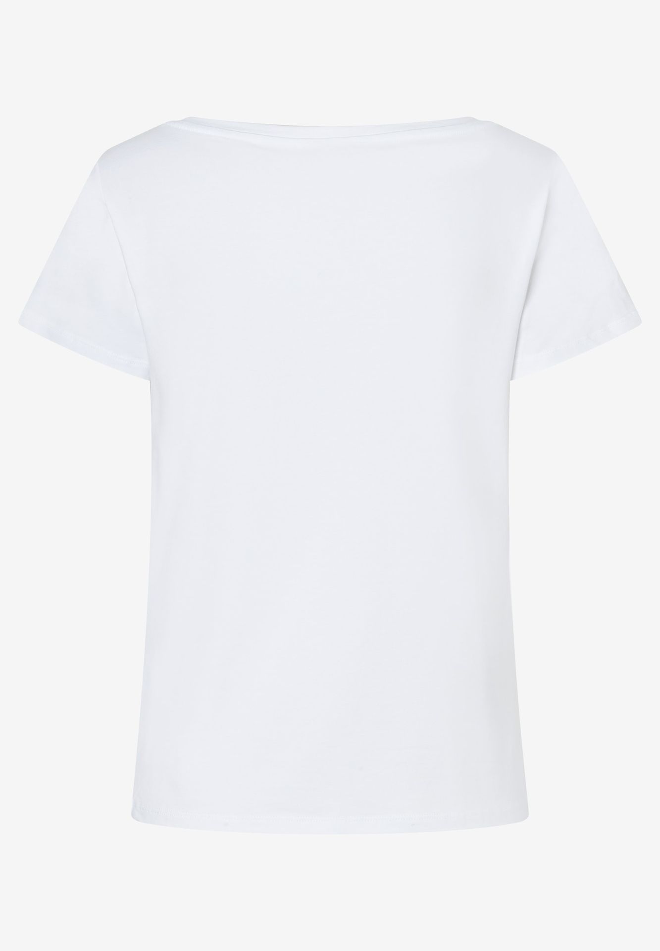 sommerliches T-Shirt mit Frontprint aus Baumwoll-Jersey