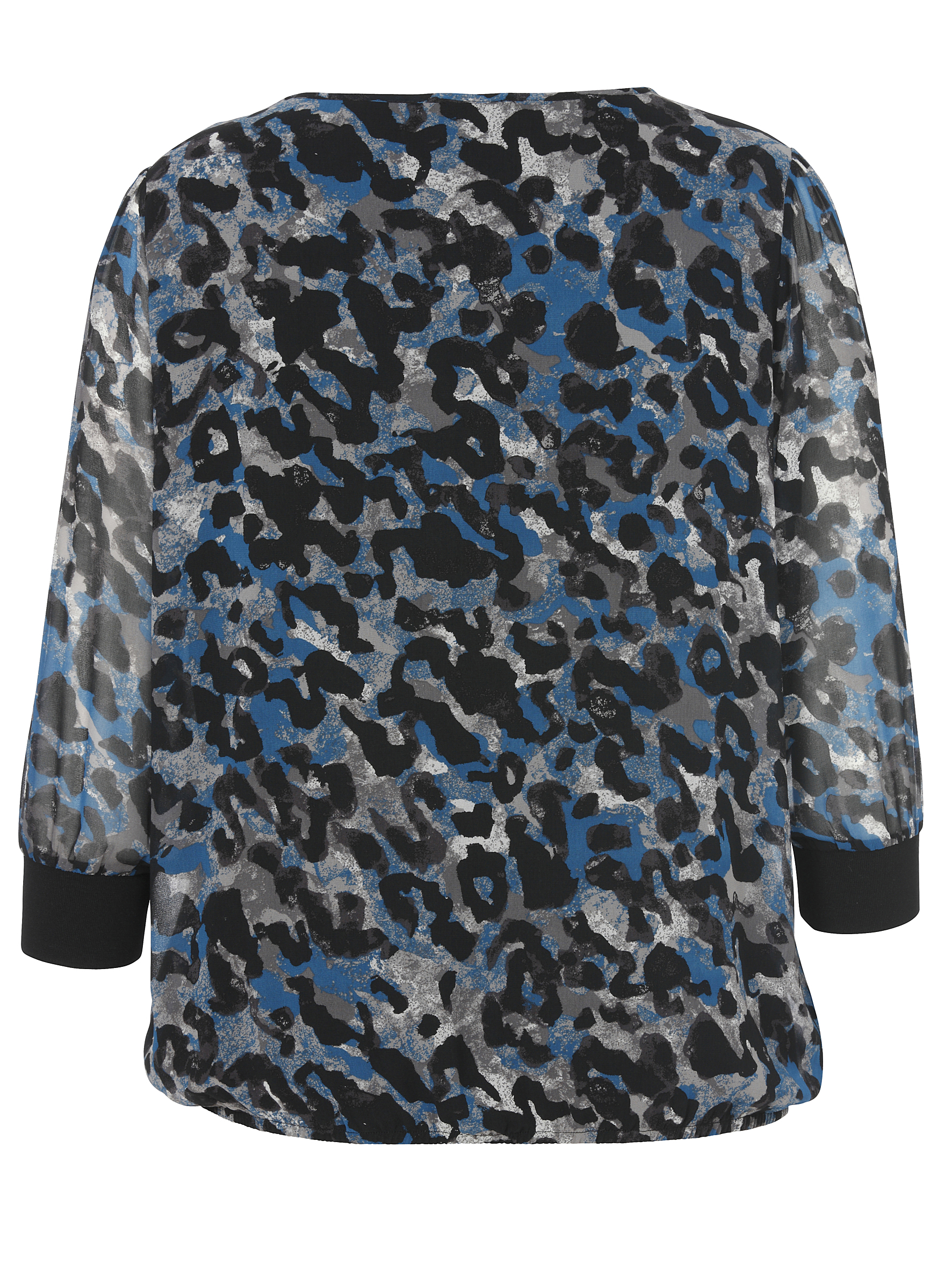 pfegeleichte Schlupf-Bluse im Animal-Print
