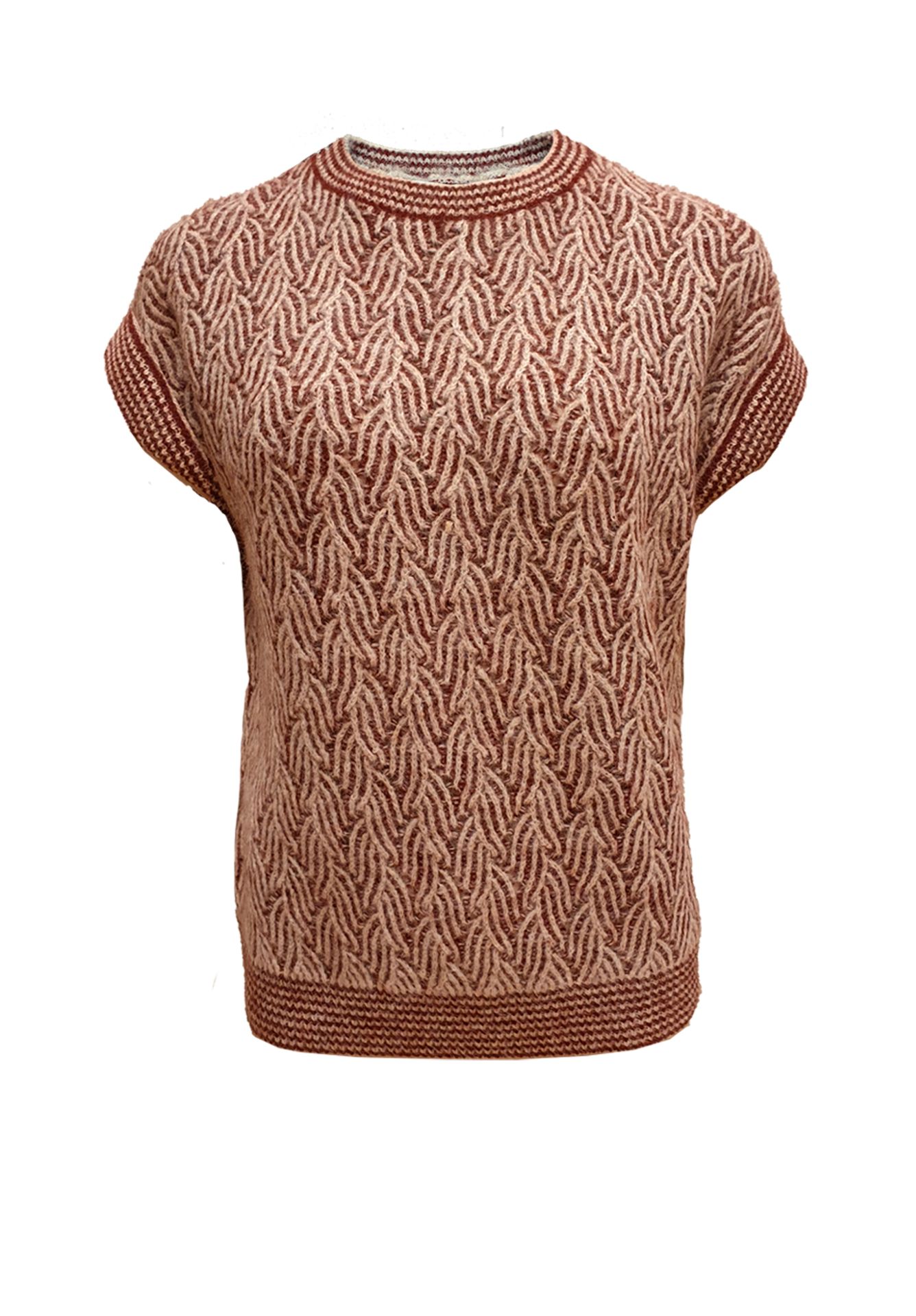 warmer Strick-Pillunder "OCTAVIA" mit modischem Strickmuster und Wollanteil