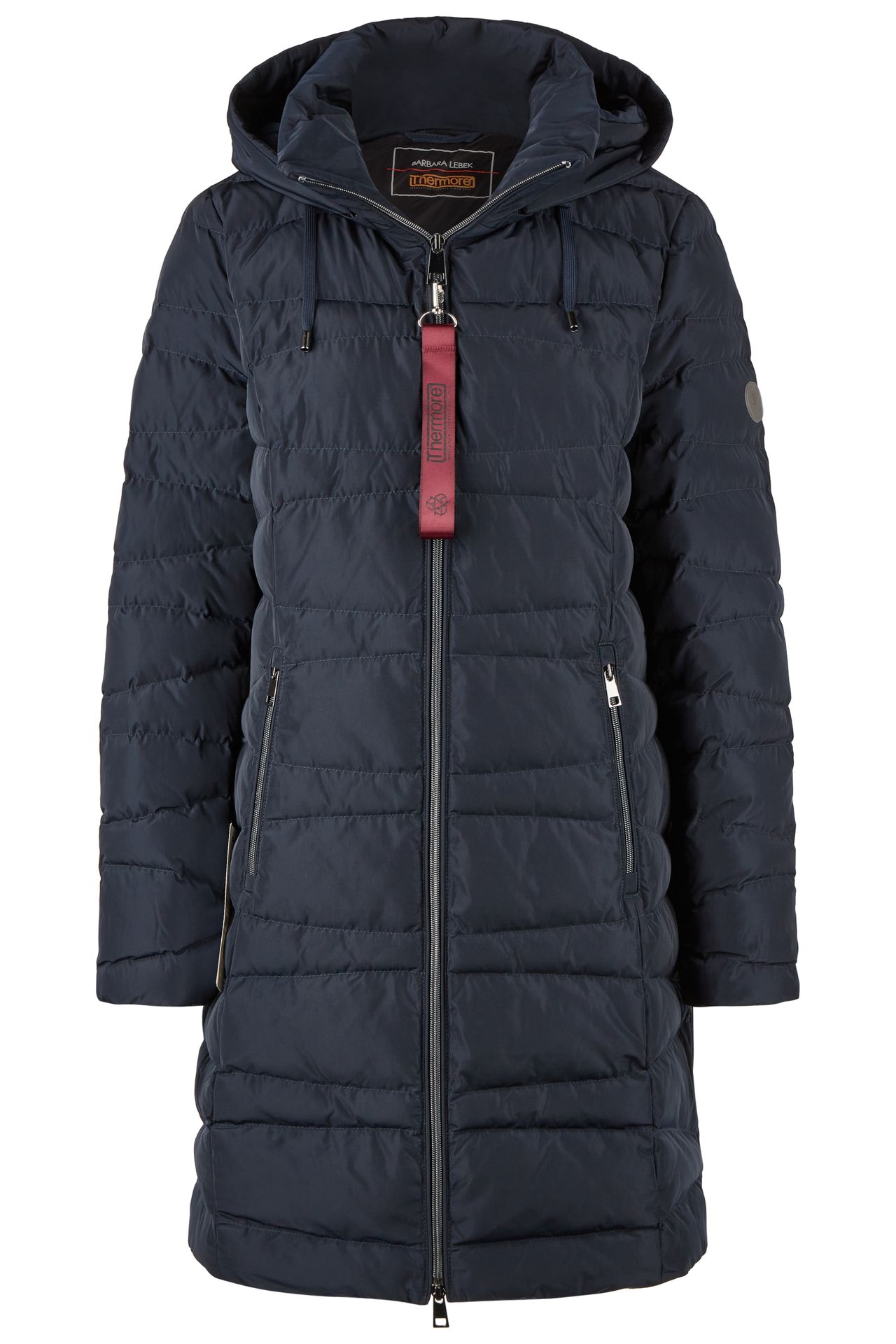 Kurzer Stepp-Mantel "Thermore" mit Kapuze