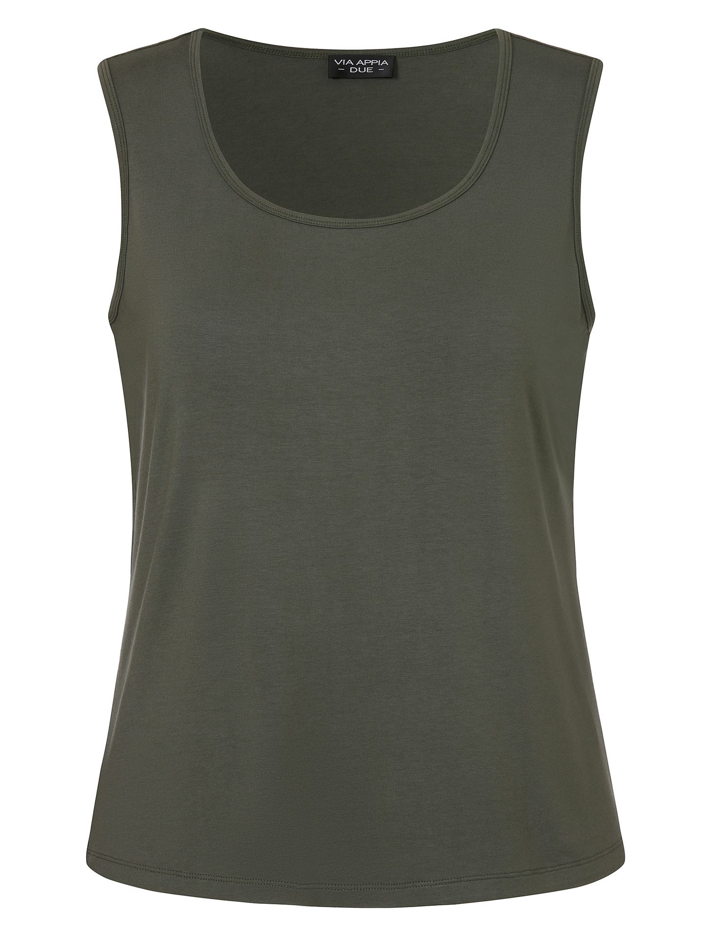 uni Top aus Viskose-Jersey