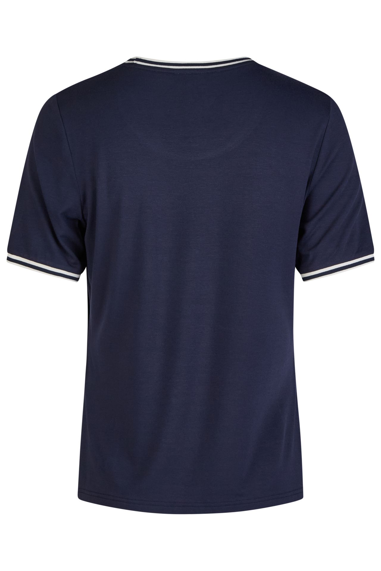 modisches T-Shirt mit platziertem Wording-Front-Print