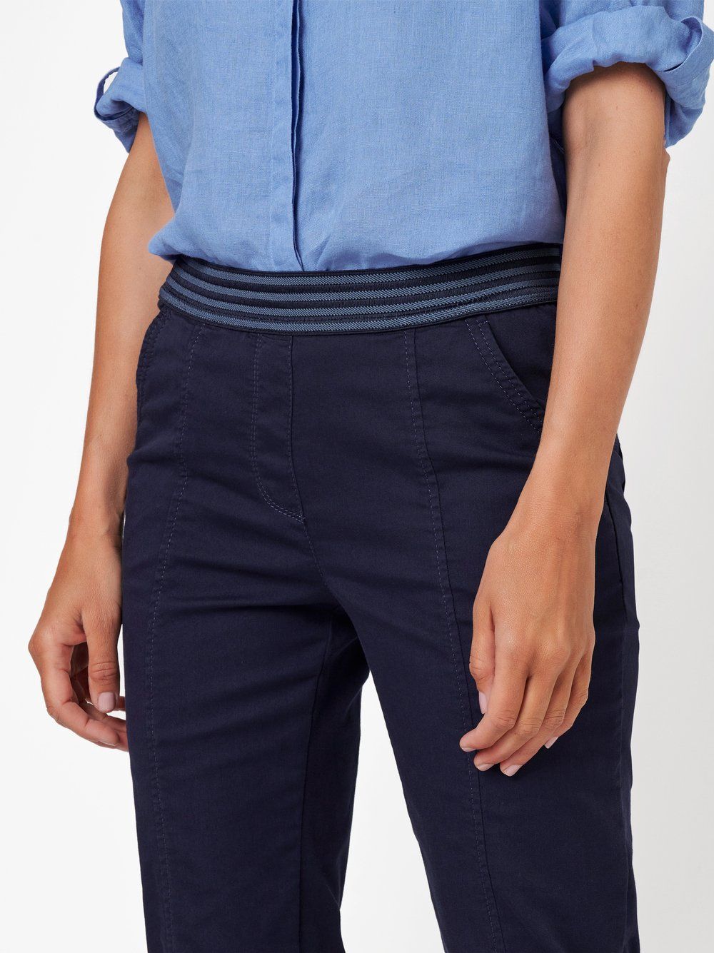 Capri-Schlupfhose "Sue Jogpant Capri" aus Baumwoll-Mix