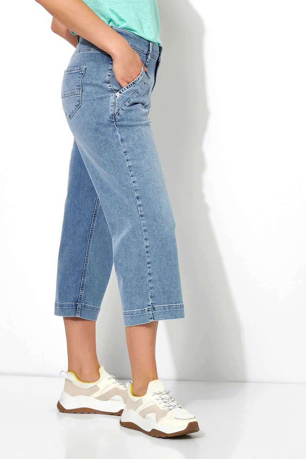 Damen-Jeans "Liv Culotte 3/4" aus Urban Summer Denim