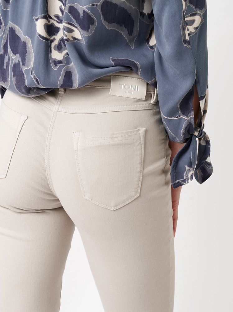 schmale Damenjeans "Perfect Shape Straight" aus Baumwoll-Elasthan-Mix