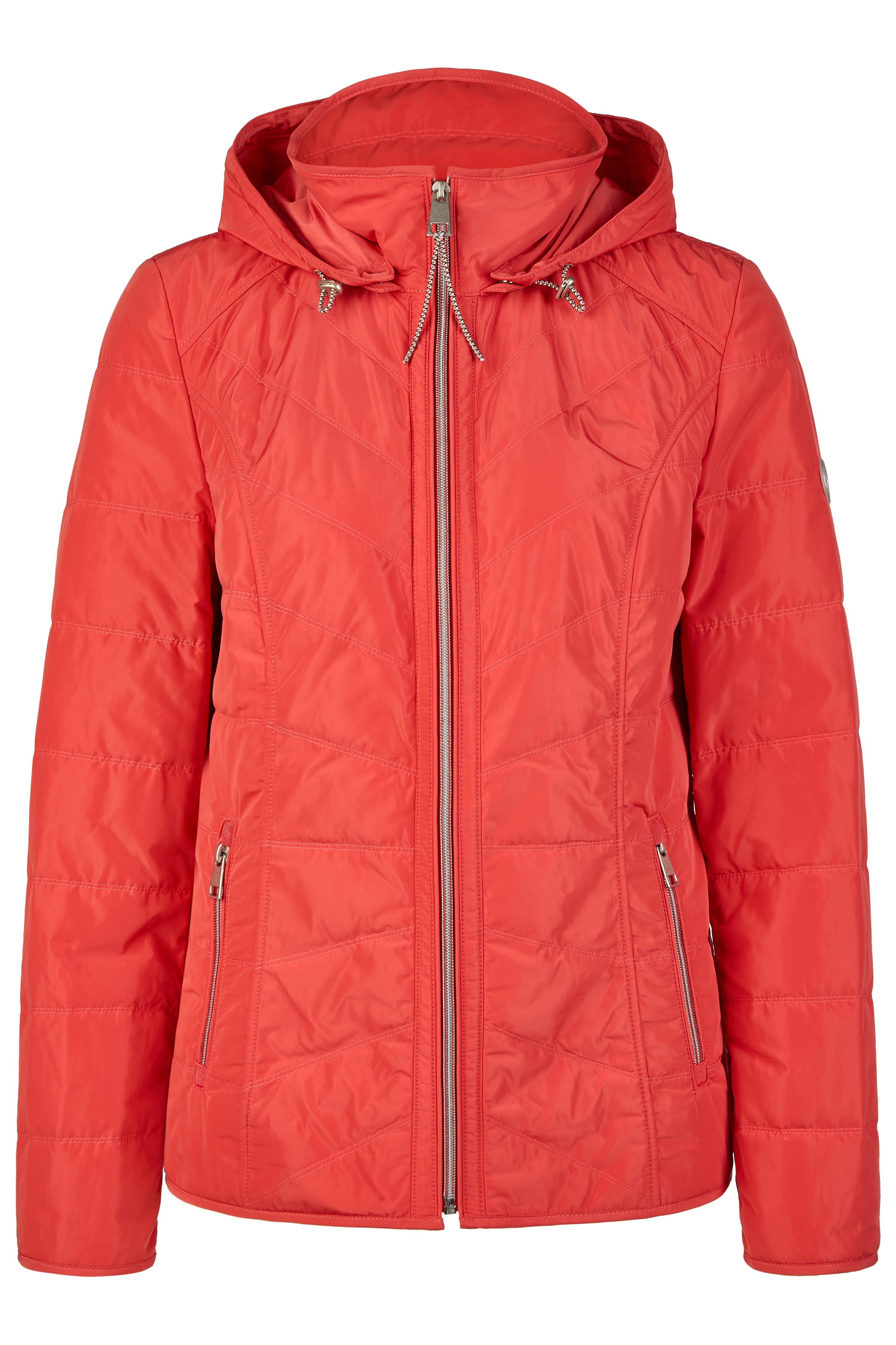 leichte Sommer-Steppjacke mit Kapuze