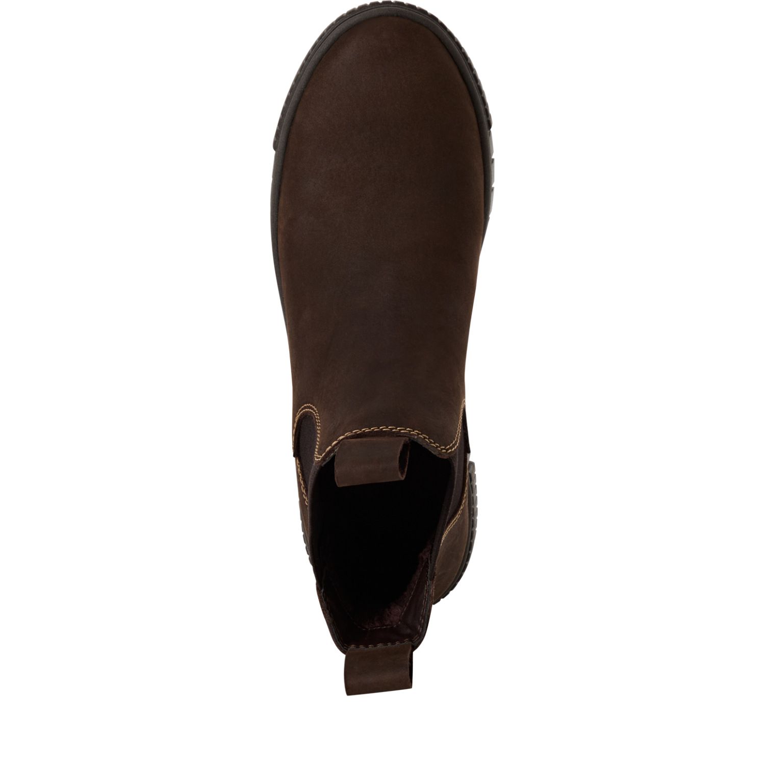 Chelsea-Boots aus Wildleder mit Reißverschluß