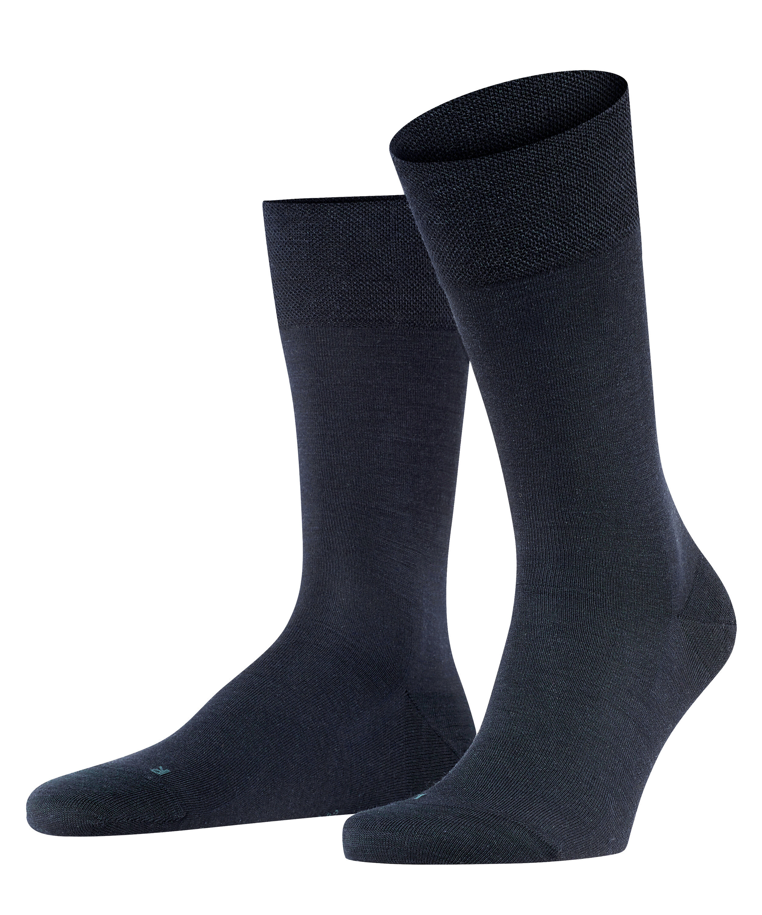 Herren Long-Socken "Sensitive Berlin" aus Wolle-Baumwoll-Mix