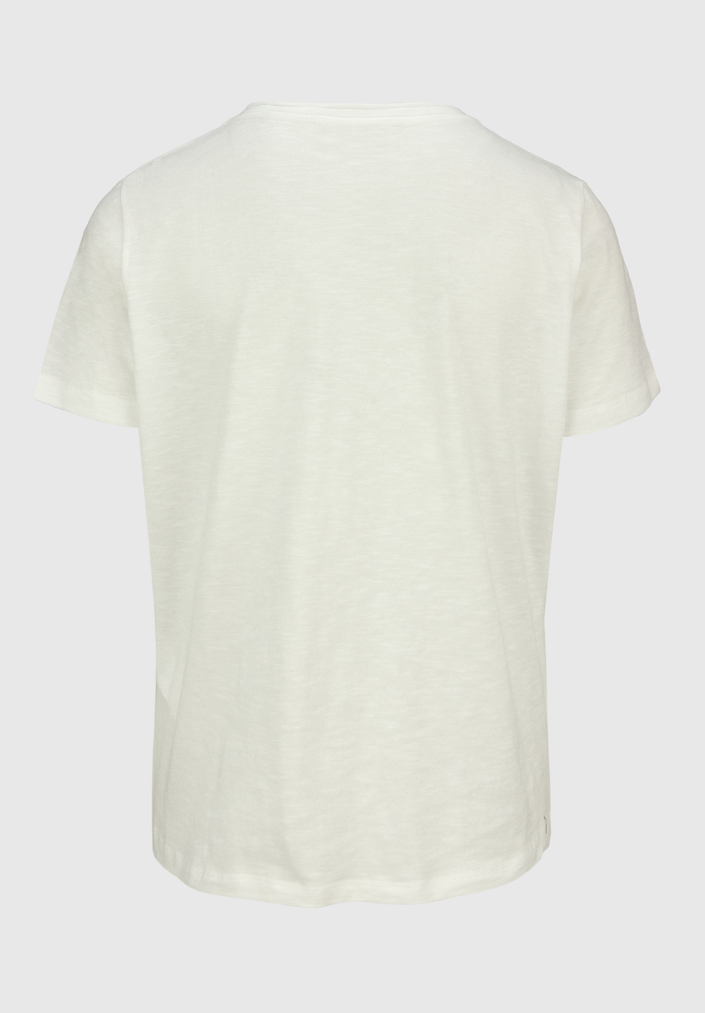 Baumwoll-T-Shirt "DINIA" mit modischem Wording-Print