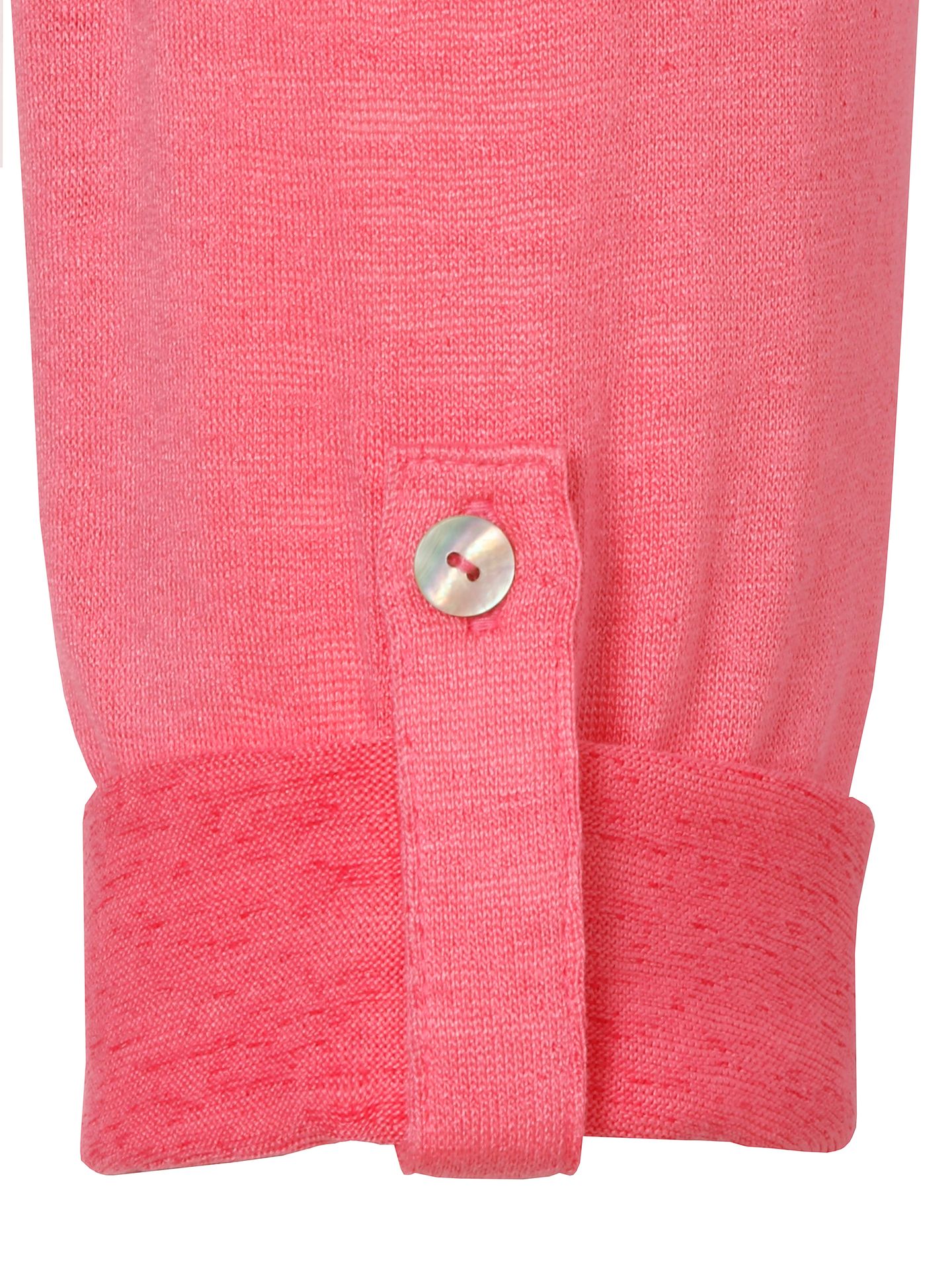 sommerlich leichte Cardigan-Jacke mit einem Knopf aus Viskose-Mix