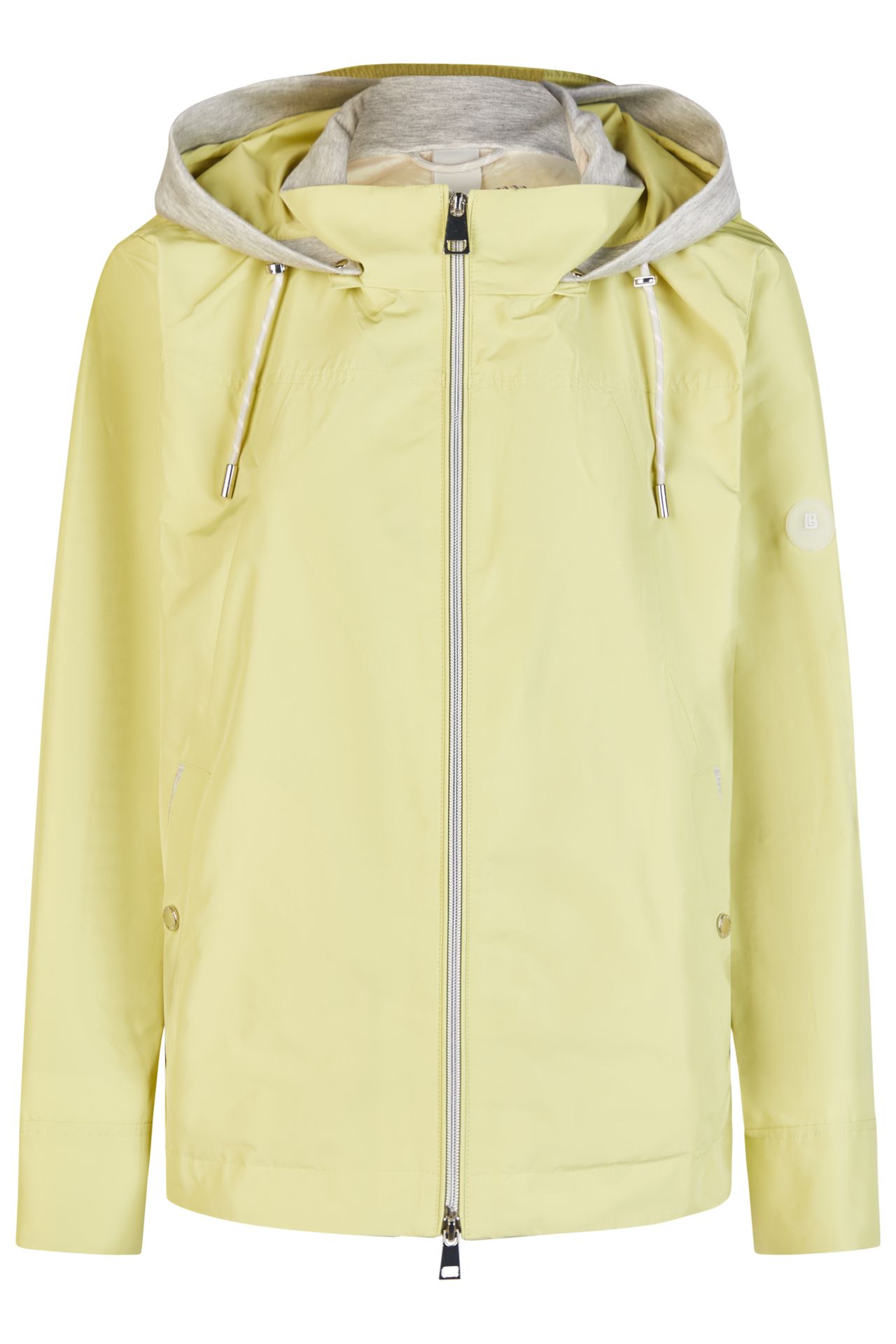 sportive kurze Jacke mit Kapuze und Jerseyfutter