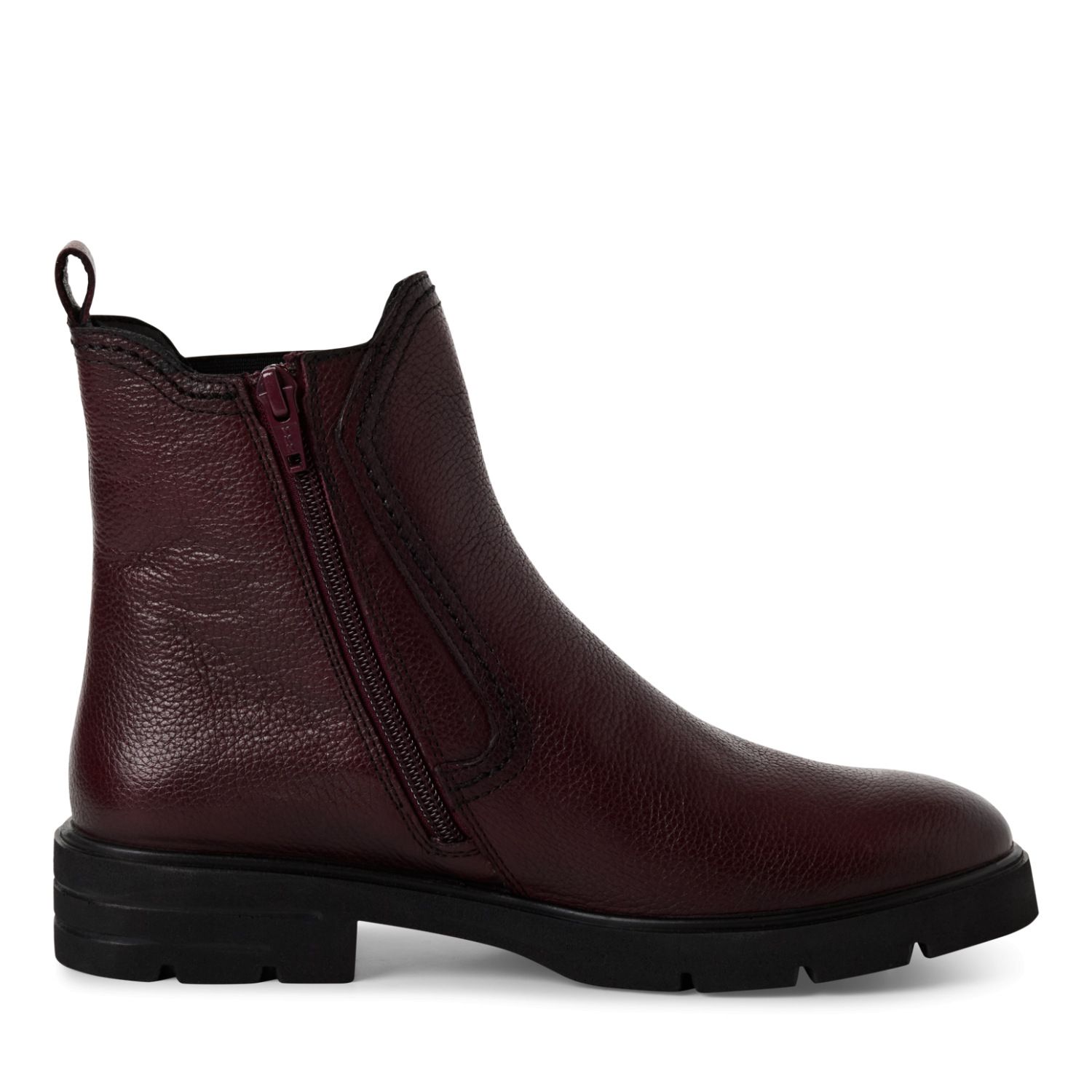halbhoher Chelsea-Boots mit Gummieinsätze