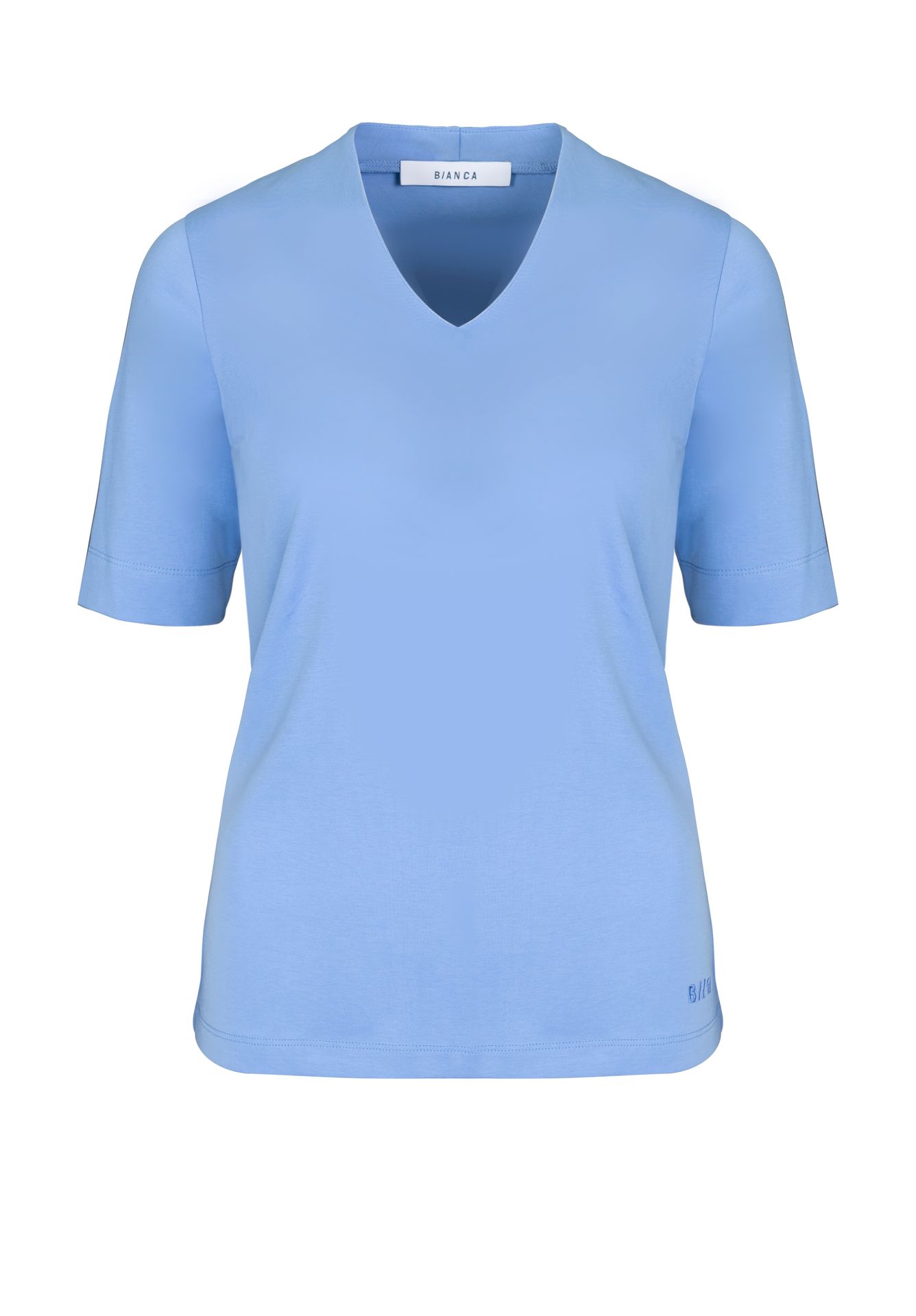 feminines T-Shirt "EDIRA" aus reinem Pima-Cotton-Jersey in uni