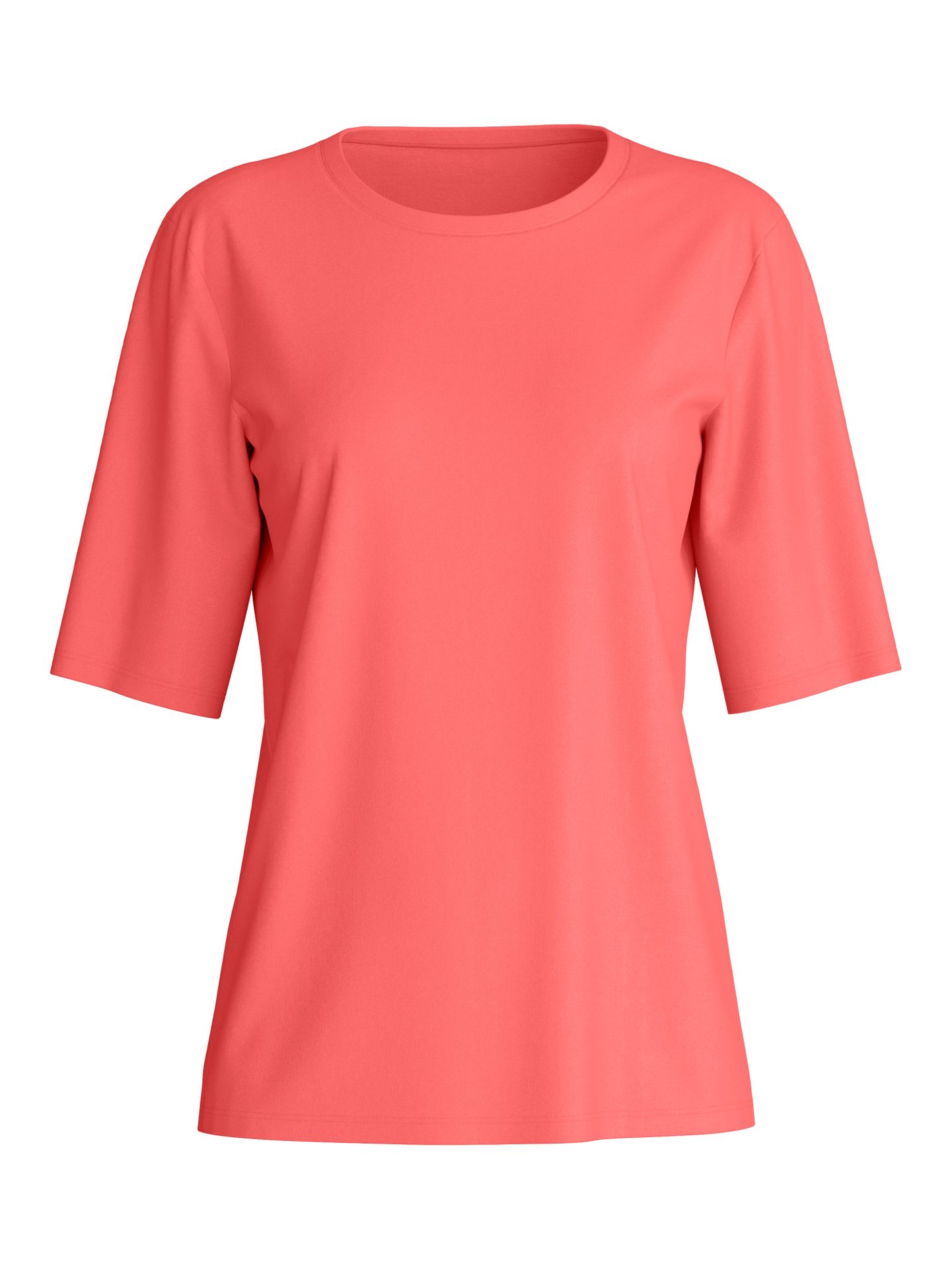 uni Damen-Night-T-Shirt aus reinem Baumwoll-Jersey