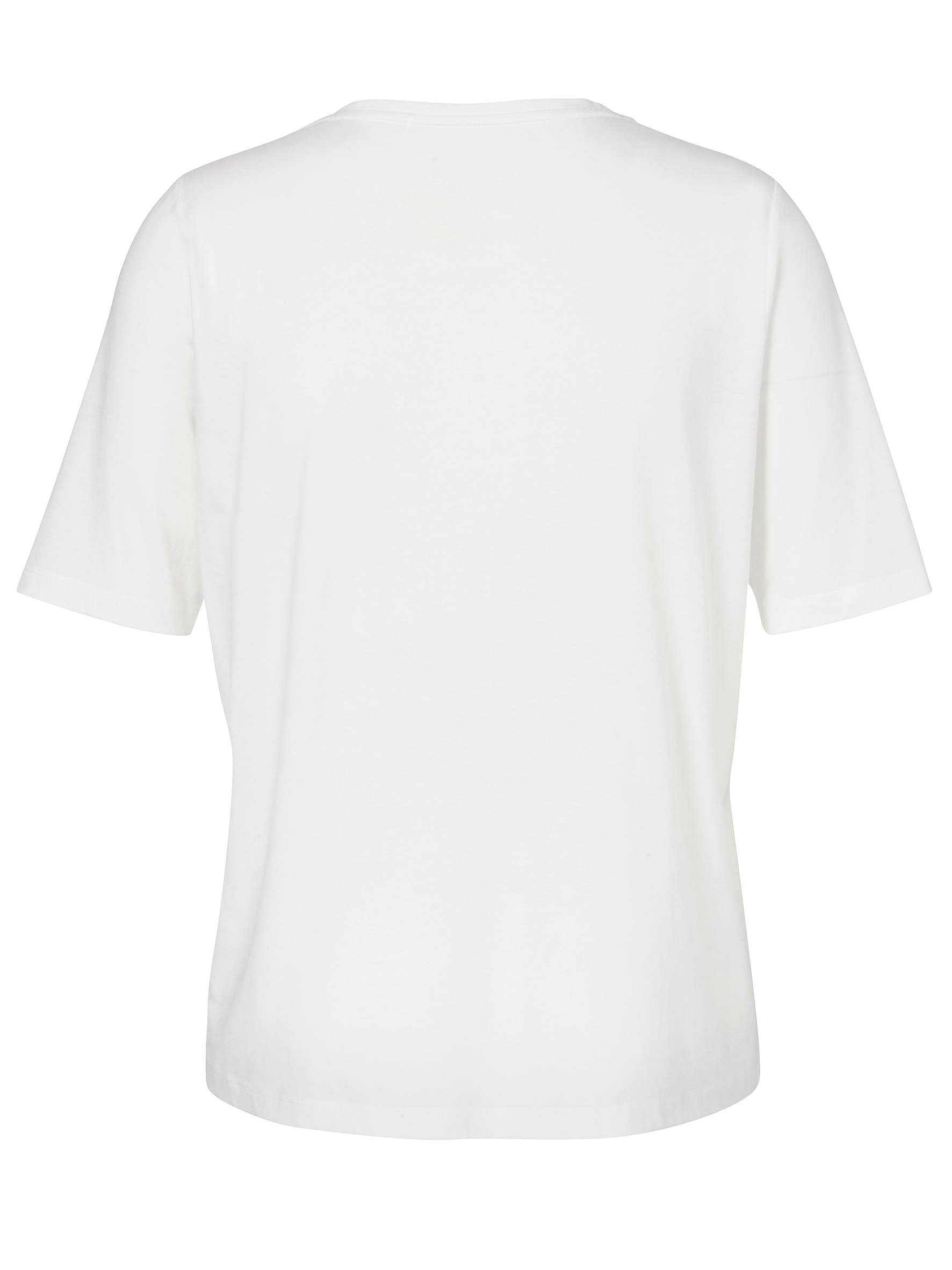 T-Shirt mit Druck Motiv  und Stickerei