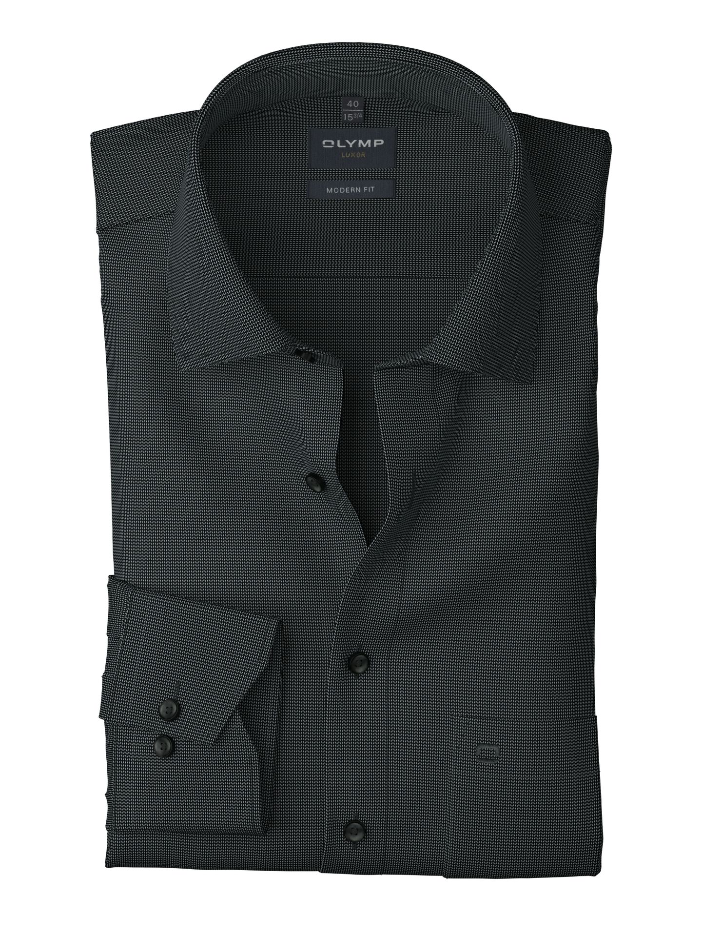 Bügelfreies Hemd, modern fit