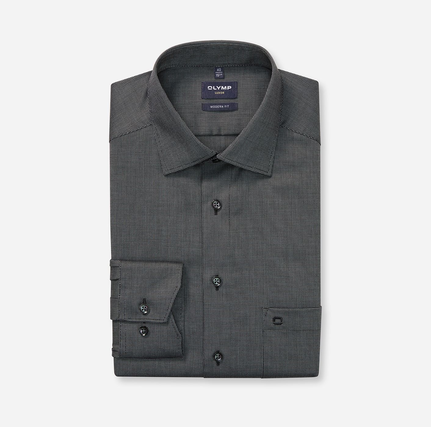 Bügelfreies Hemd, modern fit