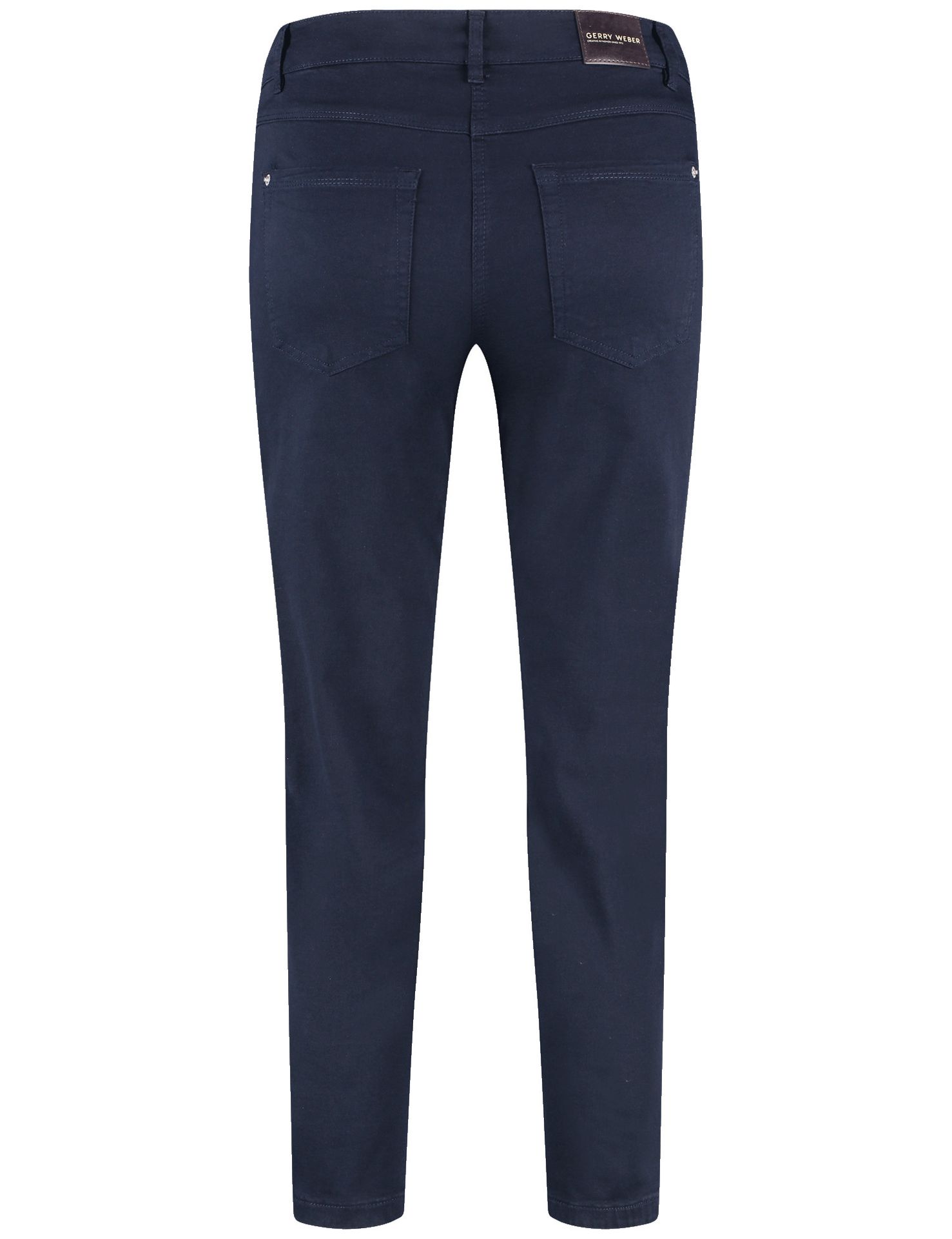 5-Pocket Denim-Stretch-Jeans in 3/4 Länge