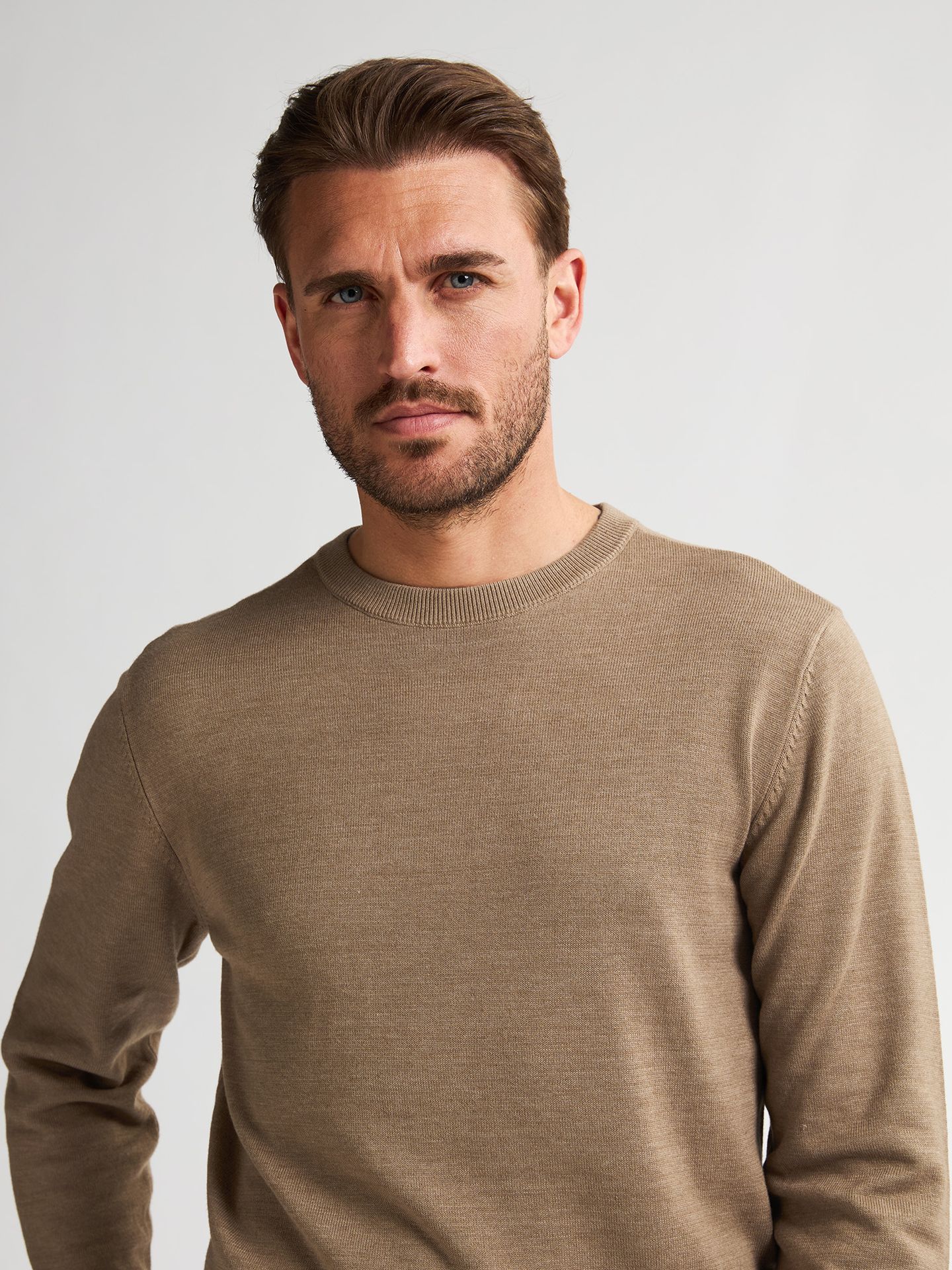Men Knitwear Round Neck Basic