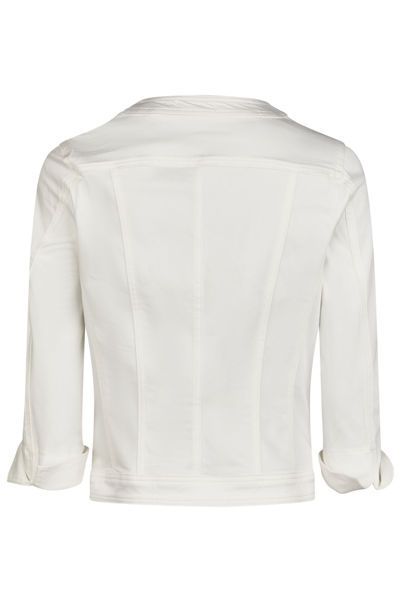 leichte Sommer-Jeans-Jacke aus Baumwoll-Mix