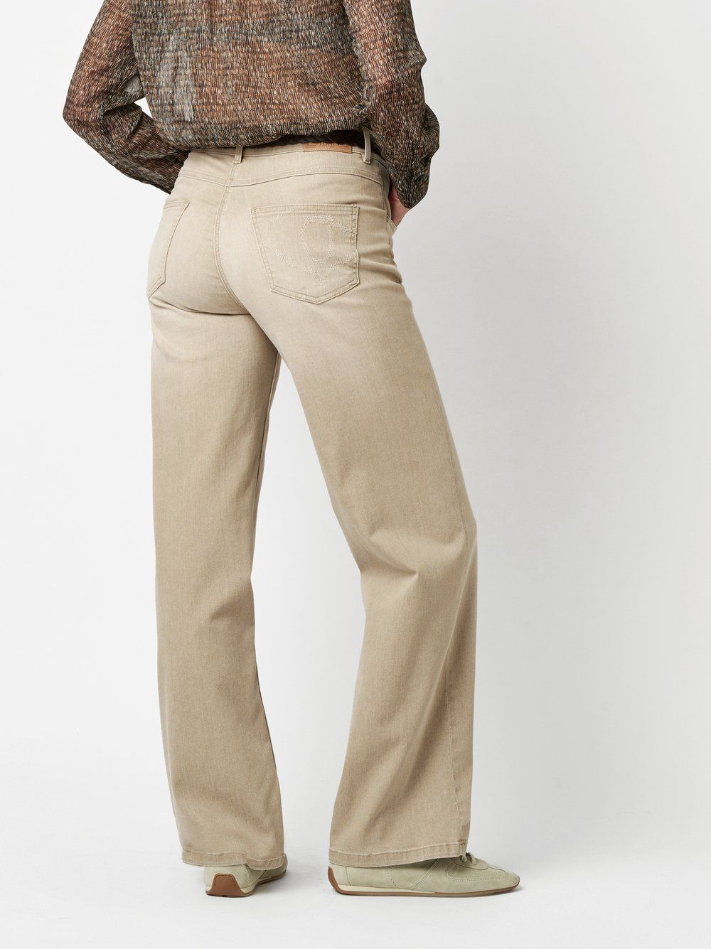 Regular-Fit Jeans "Liv Wide" mit weitem Bein