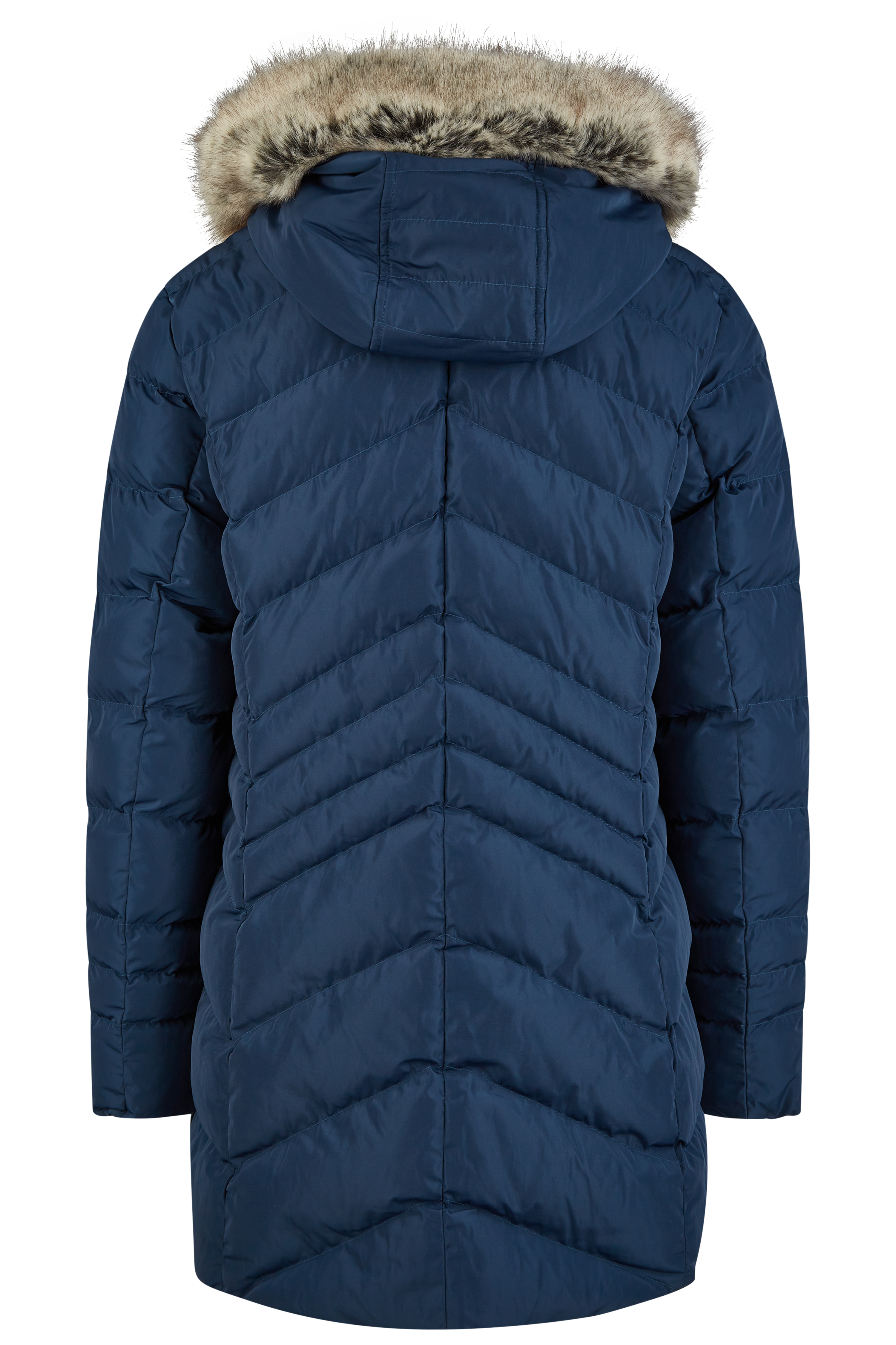 lange Stepp-Jacke "Thermore" mit Kapuze ohne Webpelz