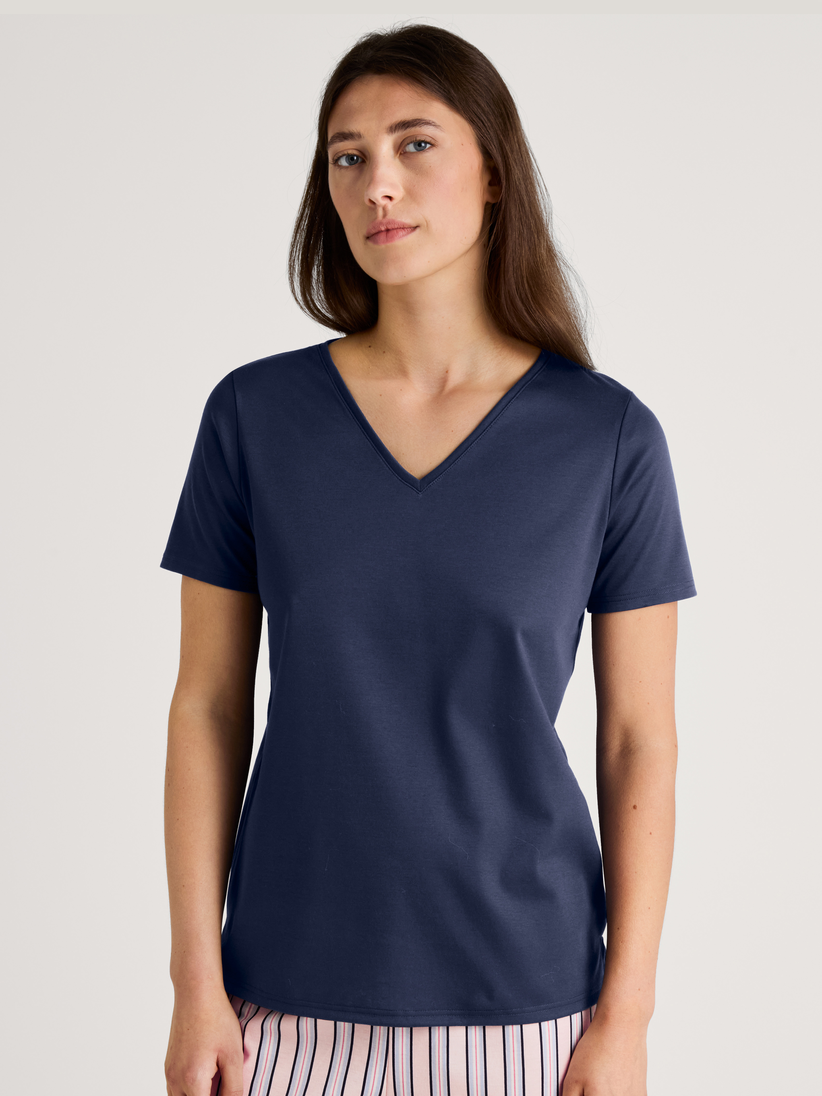 Damen-Schlaf-T- Shirt uni
