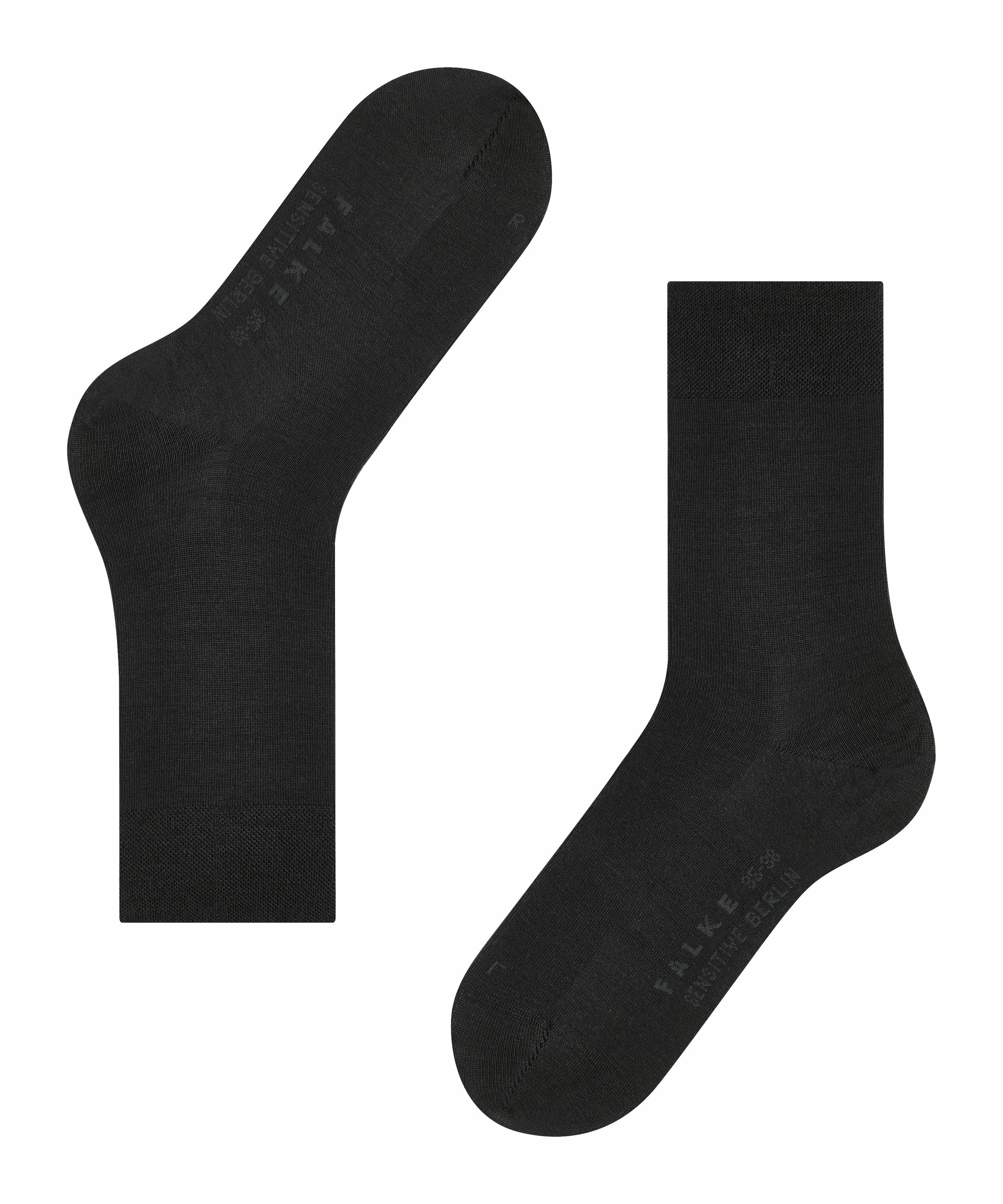 Woll-Socke "Sensitive Berlin" ohne Gummidruck