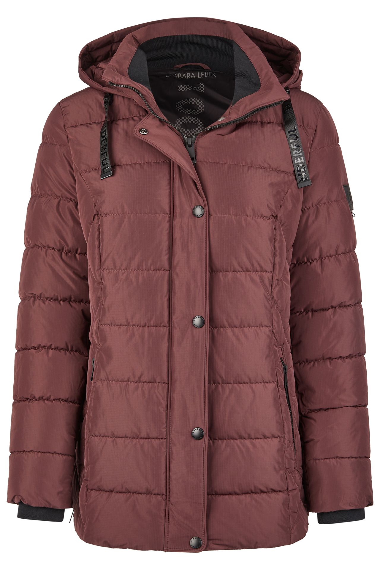 kurze Stepp-Jacke "Sorona" mit Kapuze