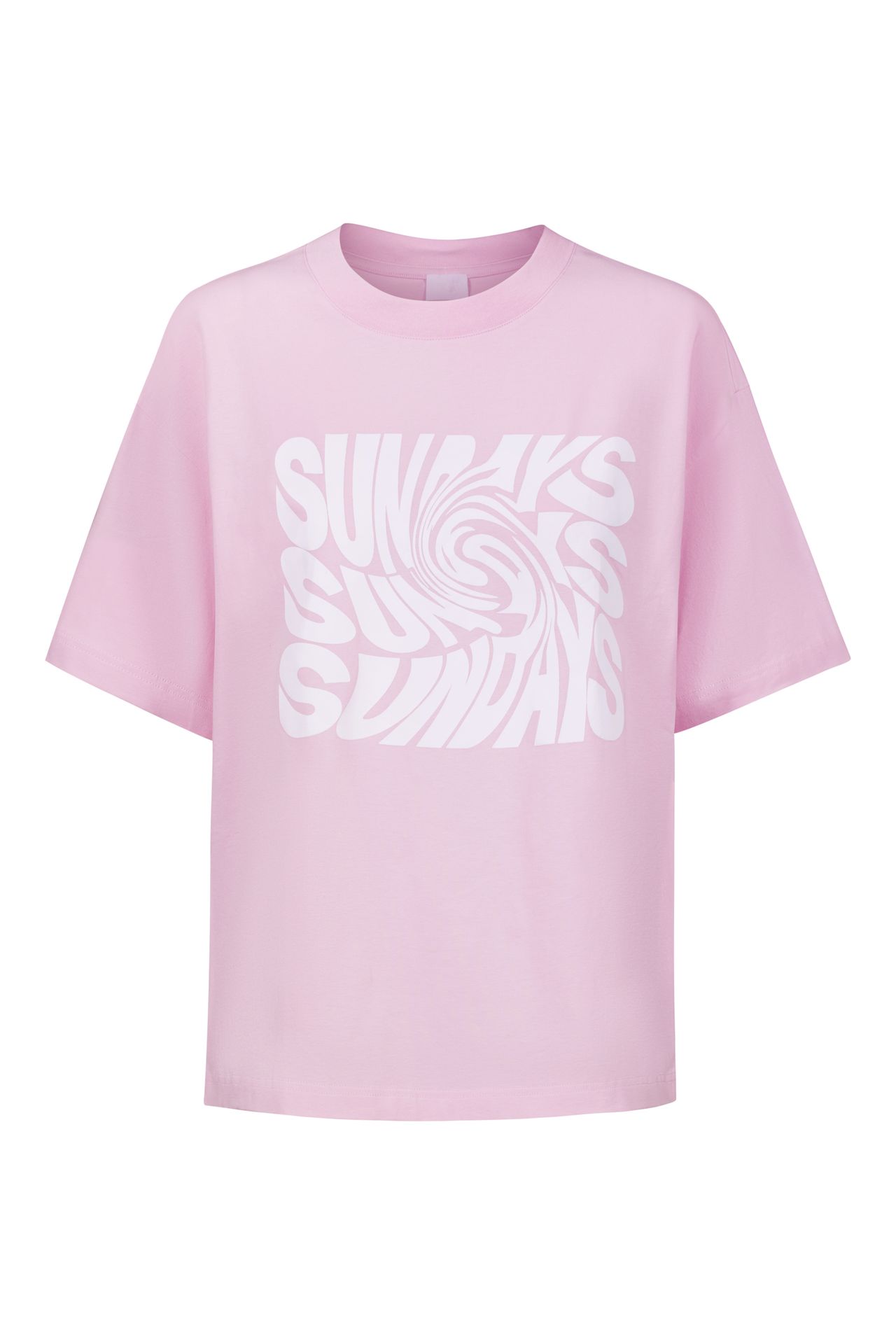 Sleepwear-T-Shirt aus Baumwoll-Jersey mit Front-Print