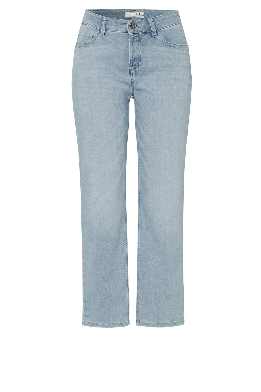feminine Plus-Fit-Jeans "Ella Cropped"