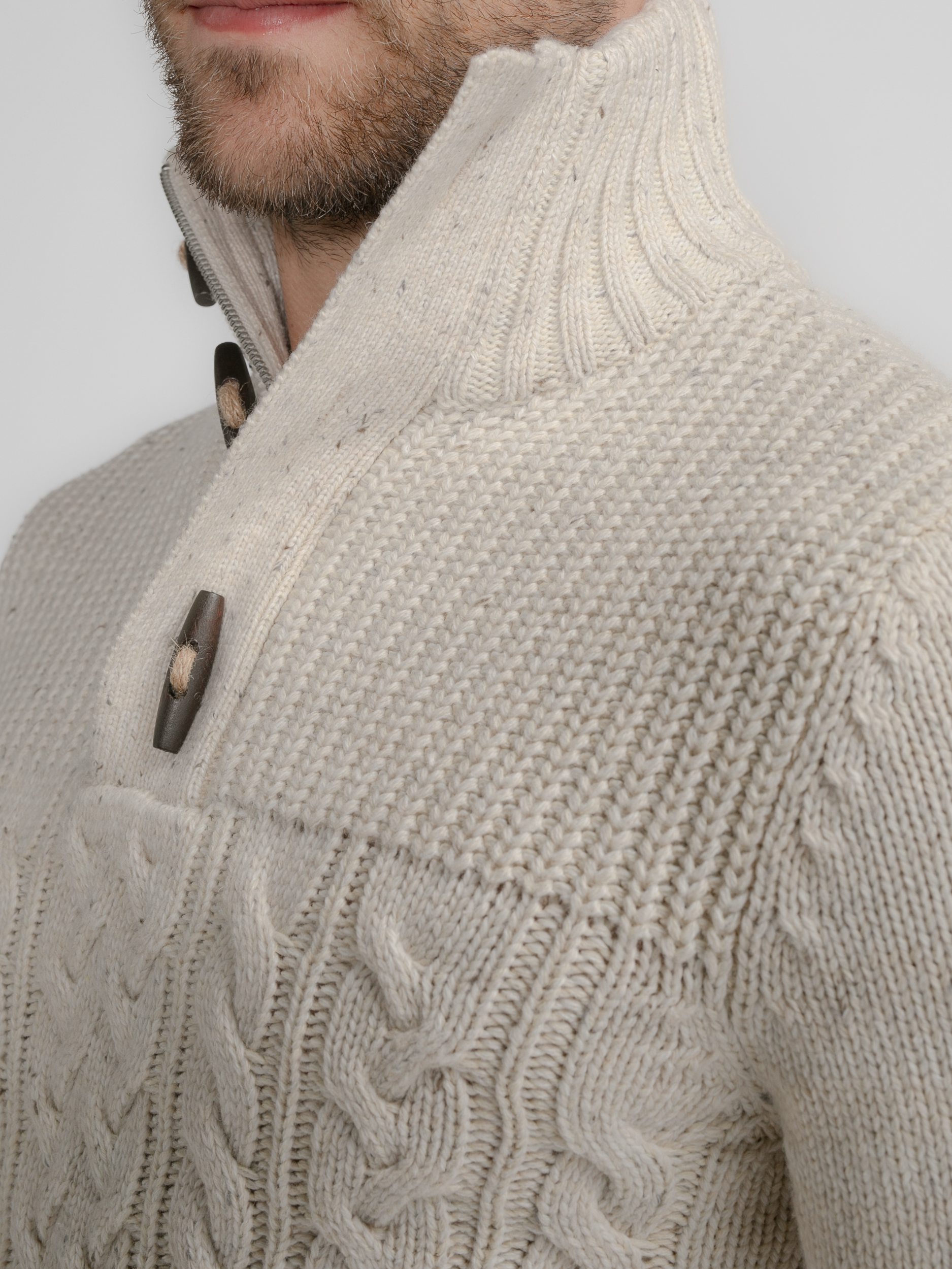 Men Knitwear Collar