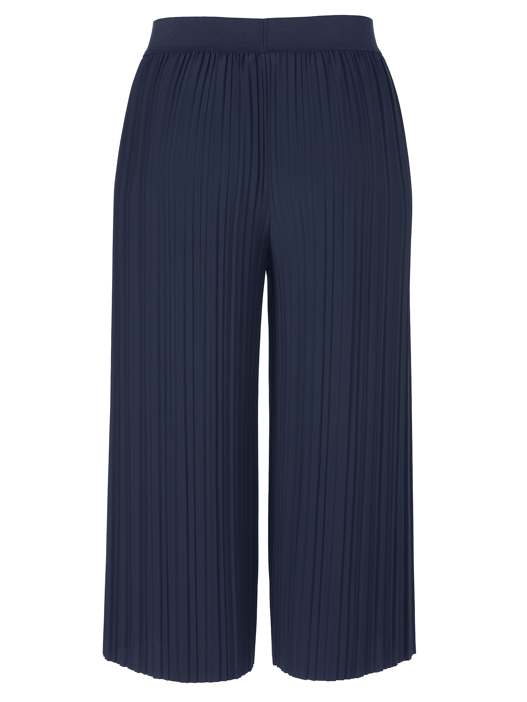 plissierte Sommer-Schlupfhose mit weitem Bein